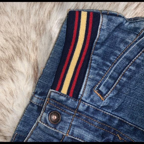 Kids Vintage Levi’s Denim Mini Skirt ❤️ - Picture 3 of 5